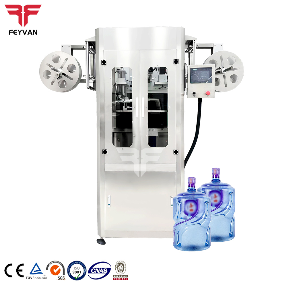 shrink sleeve labeling machine for large barrels shrink sleeve labeling machine for large barrels