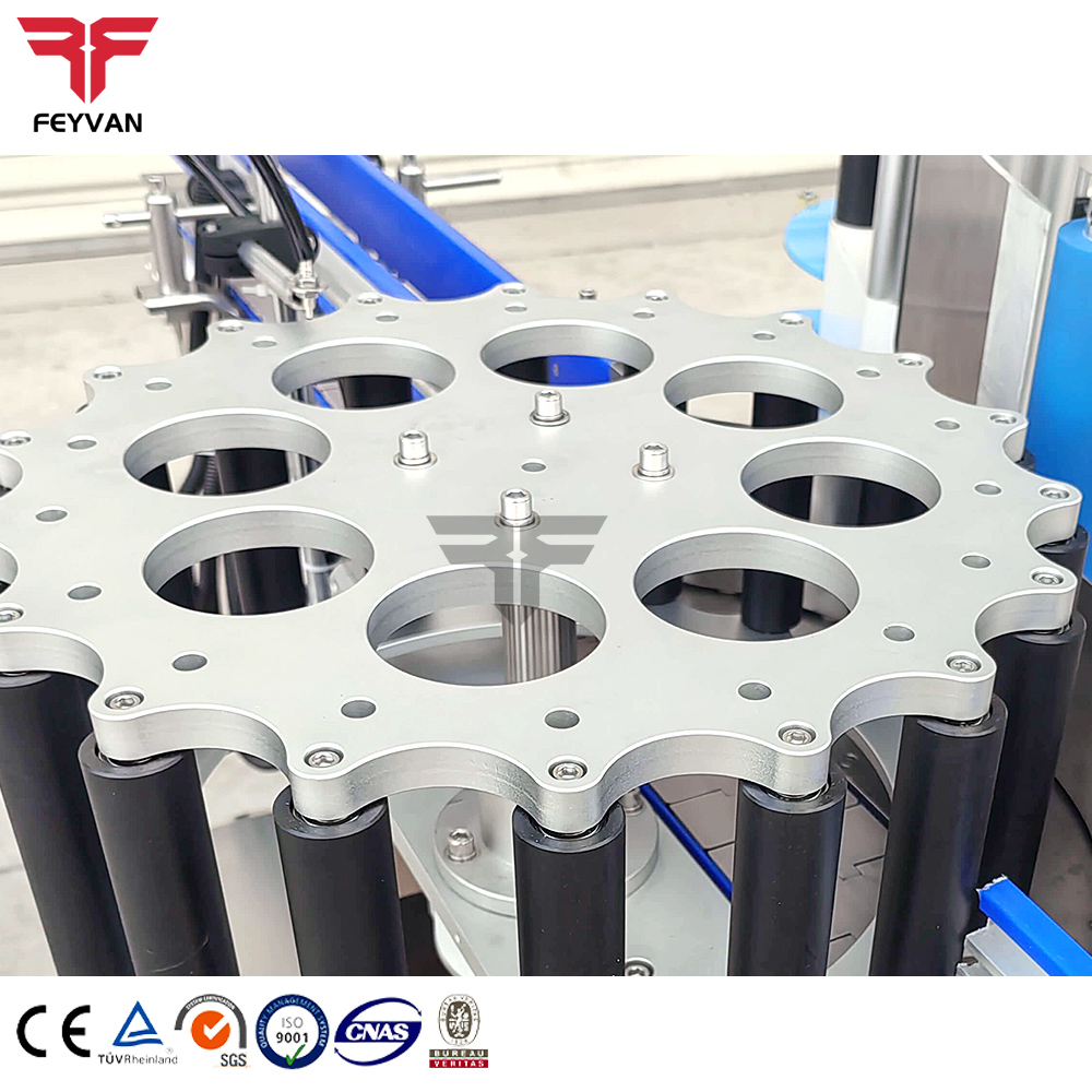 star wheel labeling machine