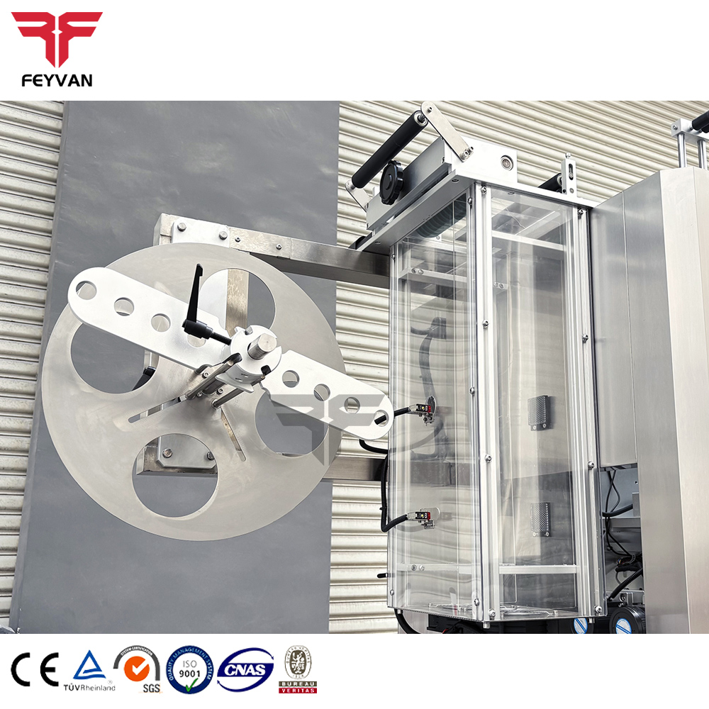 sleeve label application machine