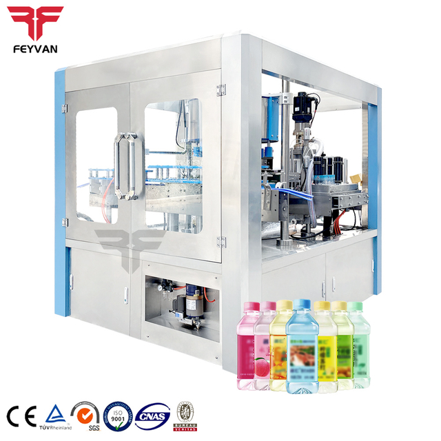 Roll-fed OPP BOPP Film Rotary Hot Melt Glue Labeling Machine 