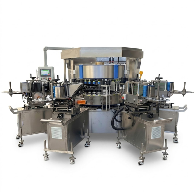 combined labelling machines