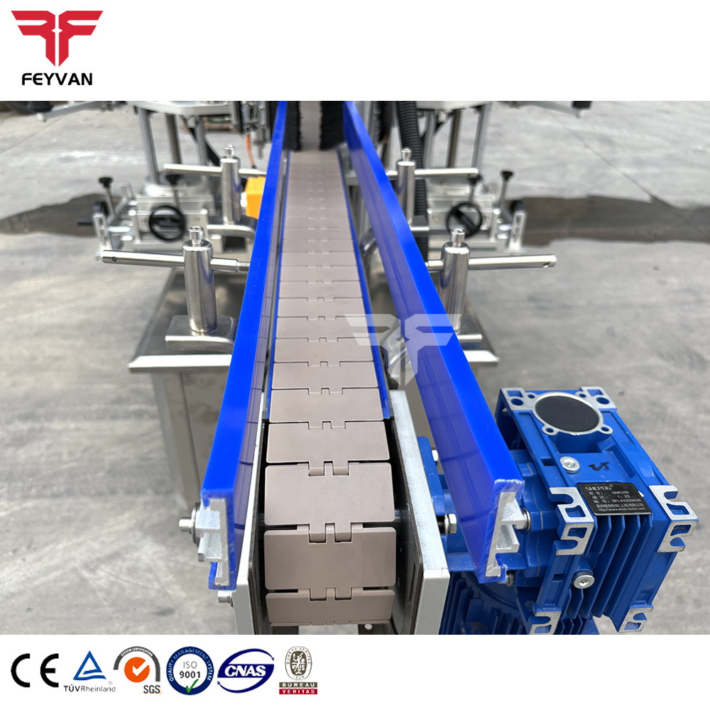 flat plastic bottle labeling