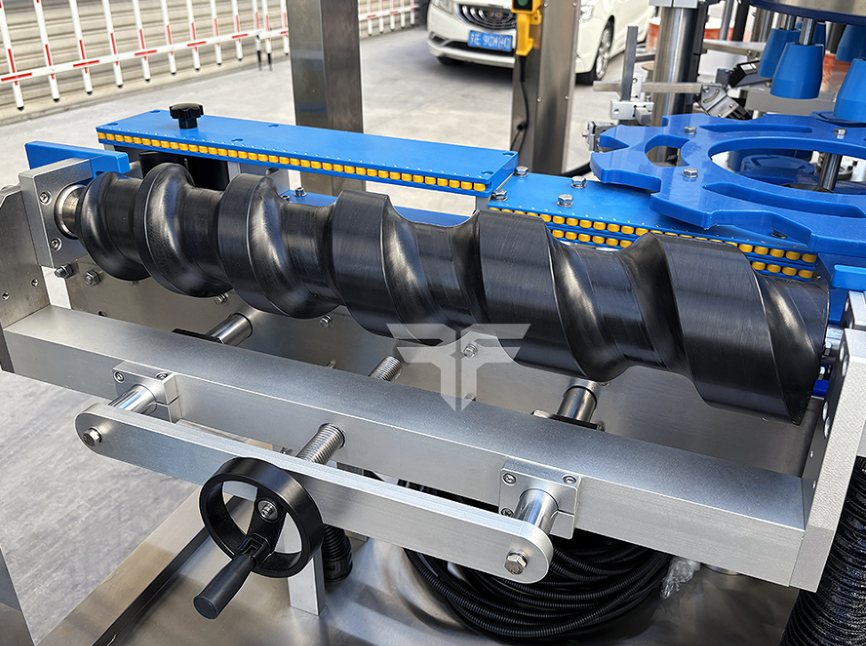 Screwless Star-Wheel Infeed for Rotary Labeling Machine.png