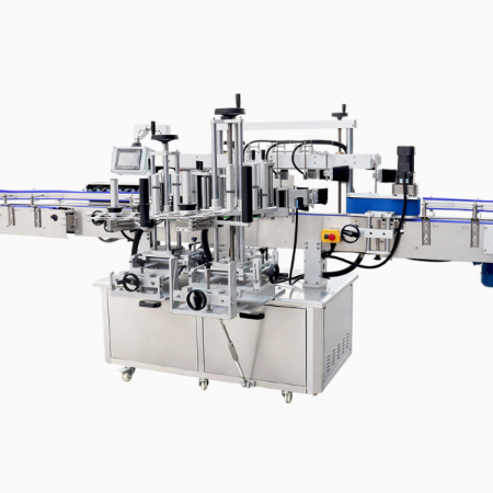 Automatic bottle labeling machine